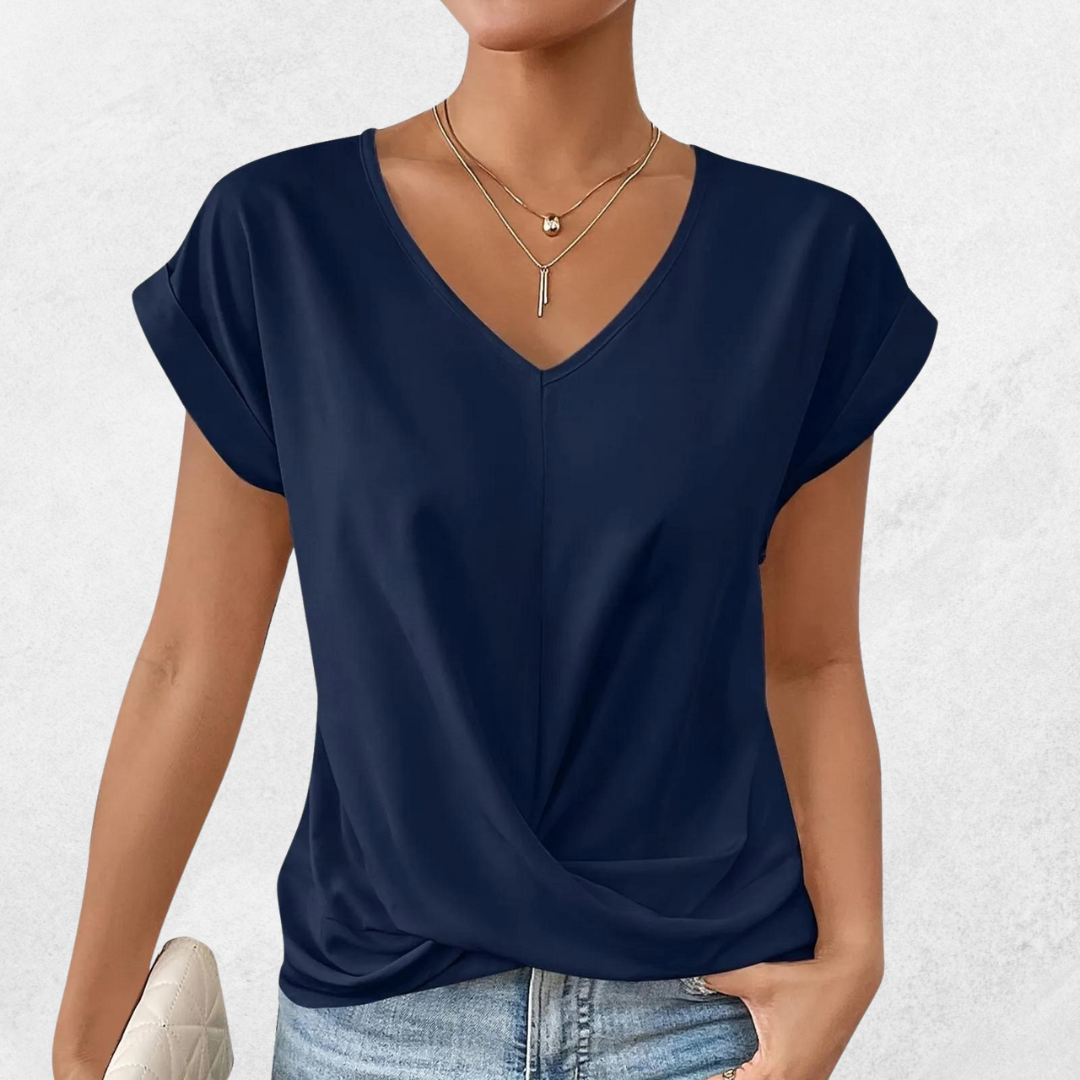 Sabine - Casual shirt with short sleeves