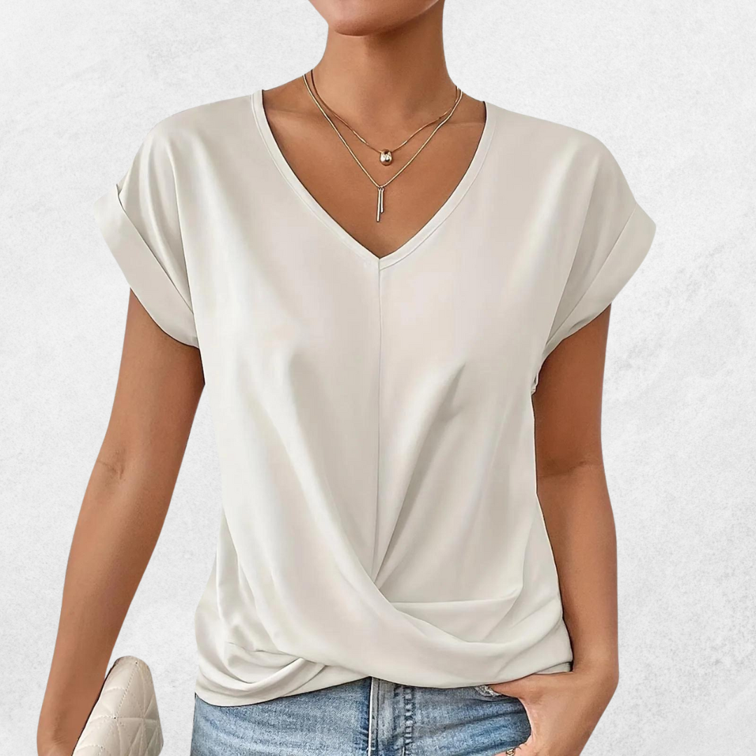 Sabine - Casual shirt with short sleeves