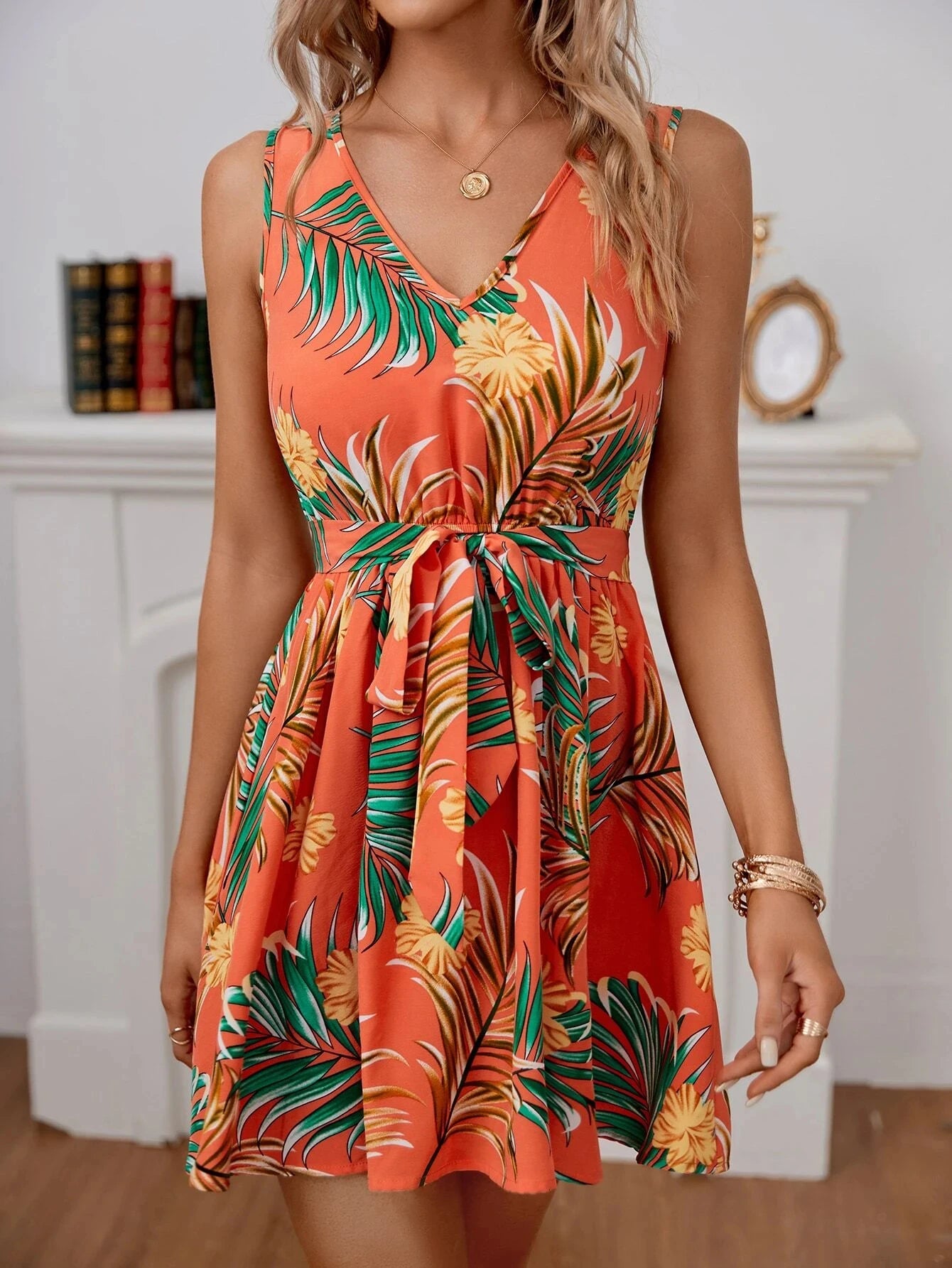 Ivy Sunset Sleeveless Dress